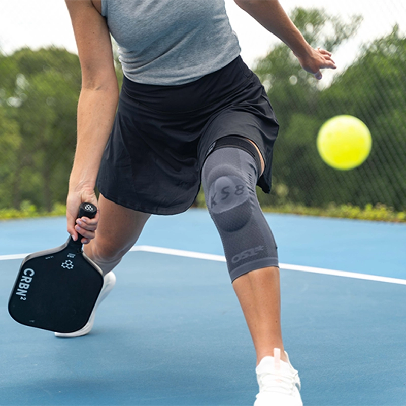 Pickleball player wearing KS8 Performance Knee Brace | OS1st